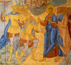 Фрески юго-западной башни